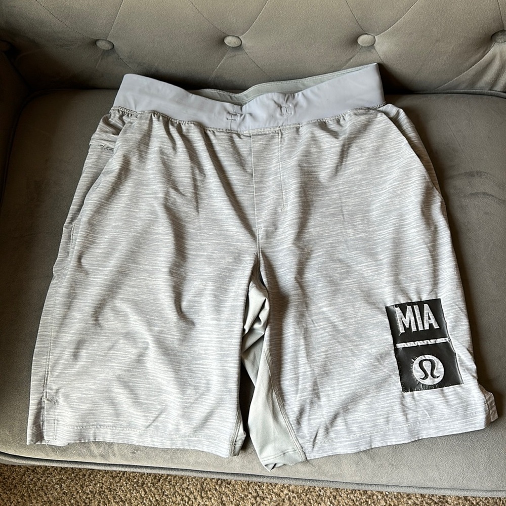 Lululemon Grey Shorts Grey Large